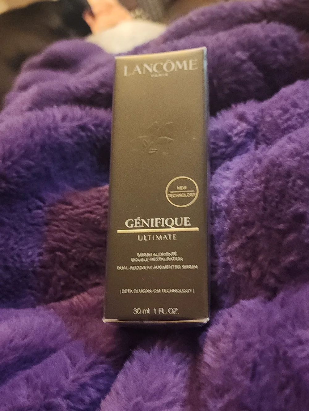 Génifique Ultimate Dual-Recovery Serum — Black